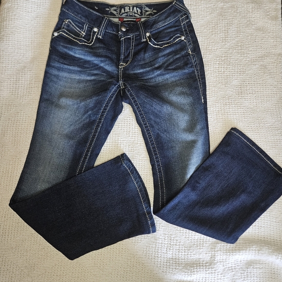 Ariat Denim - Ariat Denim Dark Blue Washed Jeans 27R